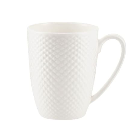 VILLA ITALIA Kubek porcelanowy 350 ml BARI WHITE