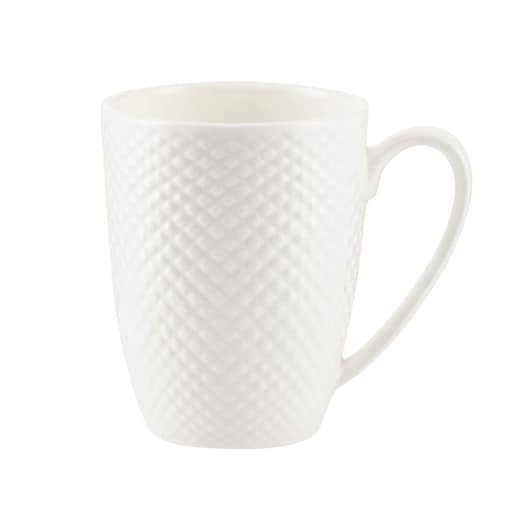 VILLA ITALIA Kubek porcelanowy 350 ml BARI WHITE