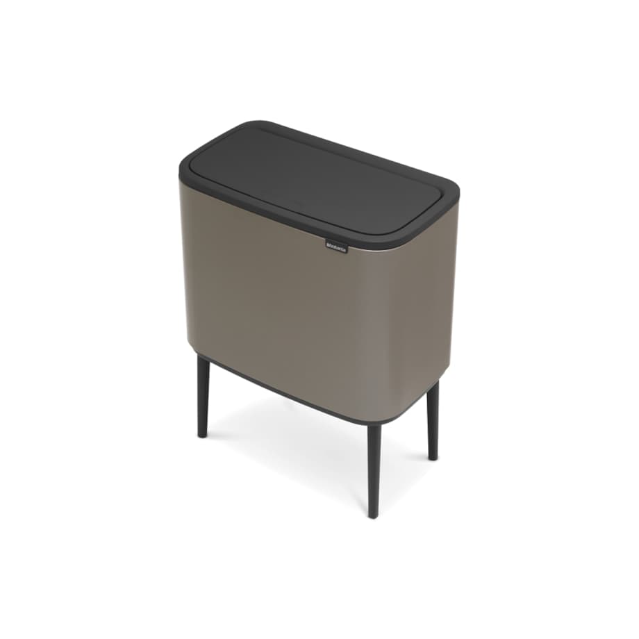Kosz na śmieci Touch Bin Bo 3 x 11l platin 316104