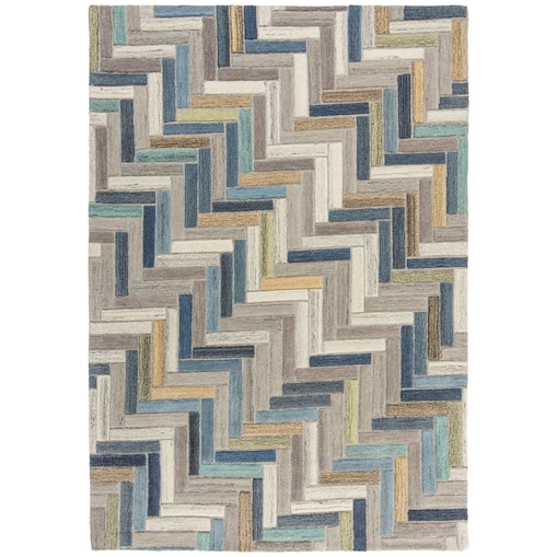 Dywan Wełniany Moda Russo Natural/Wielokolorowy60x230