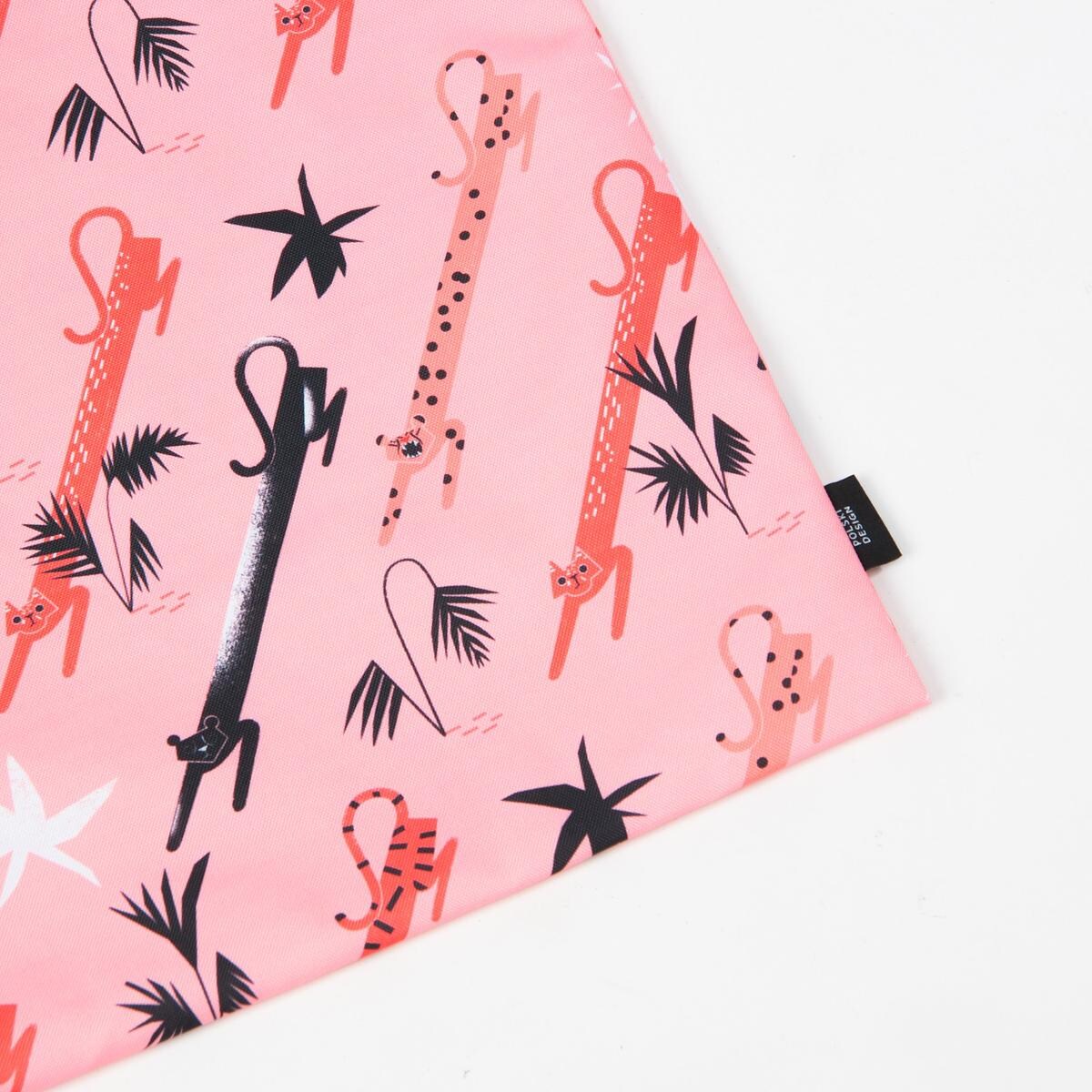 Torba wielorazówka "PANtera przyszedł?" róż