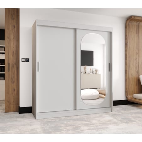 Szafa przesuwna ROYAL 180 biały