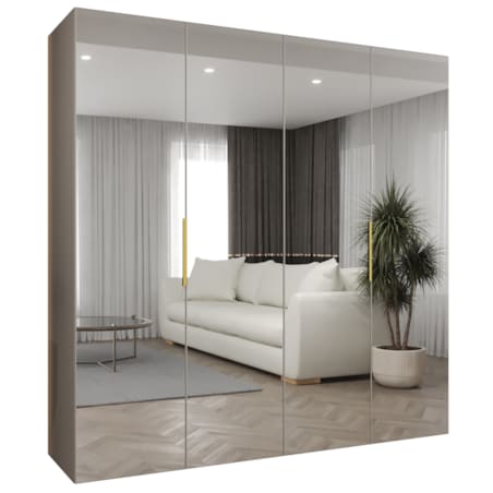 Szafa uchylna otwierana MARBELLA 3 200 wys. 202 cm Kaszmir + u. Złoty