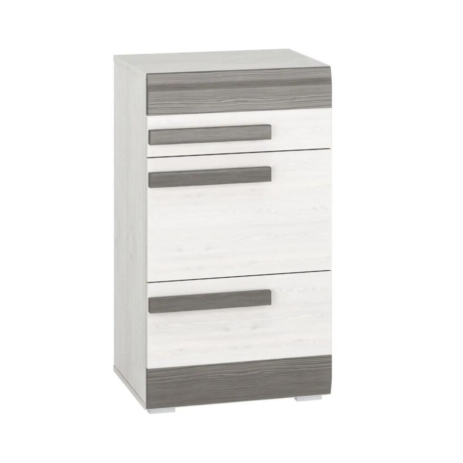 Szafka na buty BIANKA 1S2D sosna śnieżna/szara