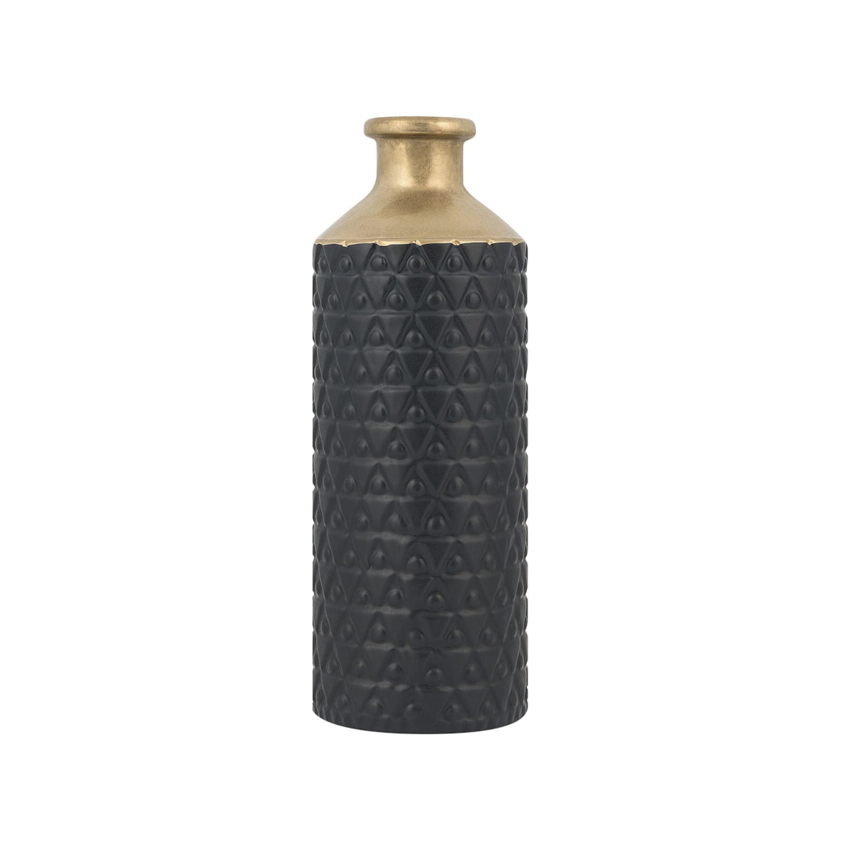 Wazon dekoracyjny ceramiczny czarny ARSIN