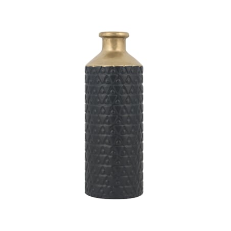 Wazon dekoracyjny ceramiczny czarny ARSIN