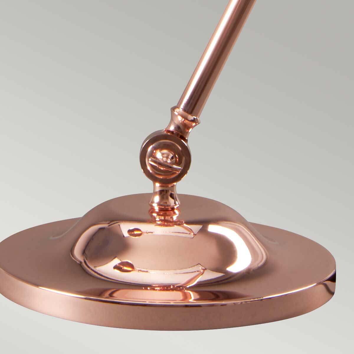 Regulowana lampka do czytania Provence PV-TL-CPR Elstead na biurko miedziana