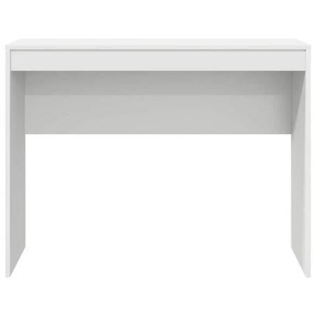vidaXL Biurko Biały 100 x 40 x 76 cm Materiał drewnopochodny