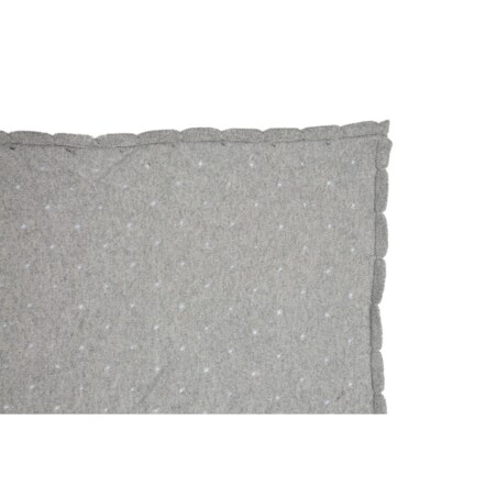 Kocyk Bawełniany Biscuit Light Grey Lorena Canals