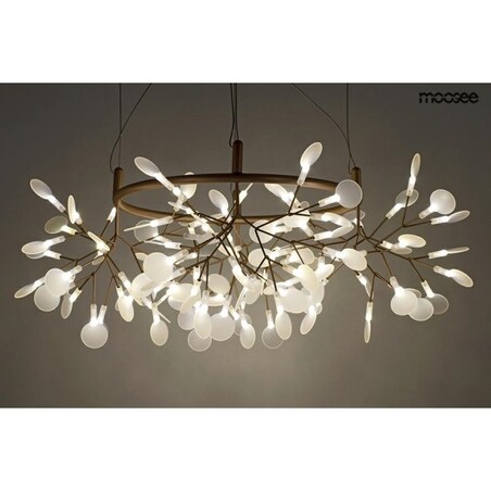 Wisząca lampa Flora MSE010100216 LED 64,8W miedziana