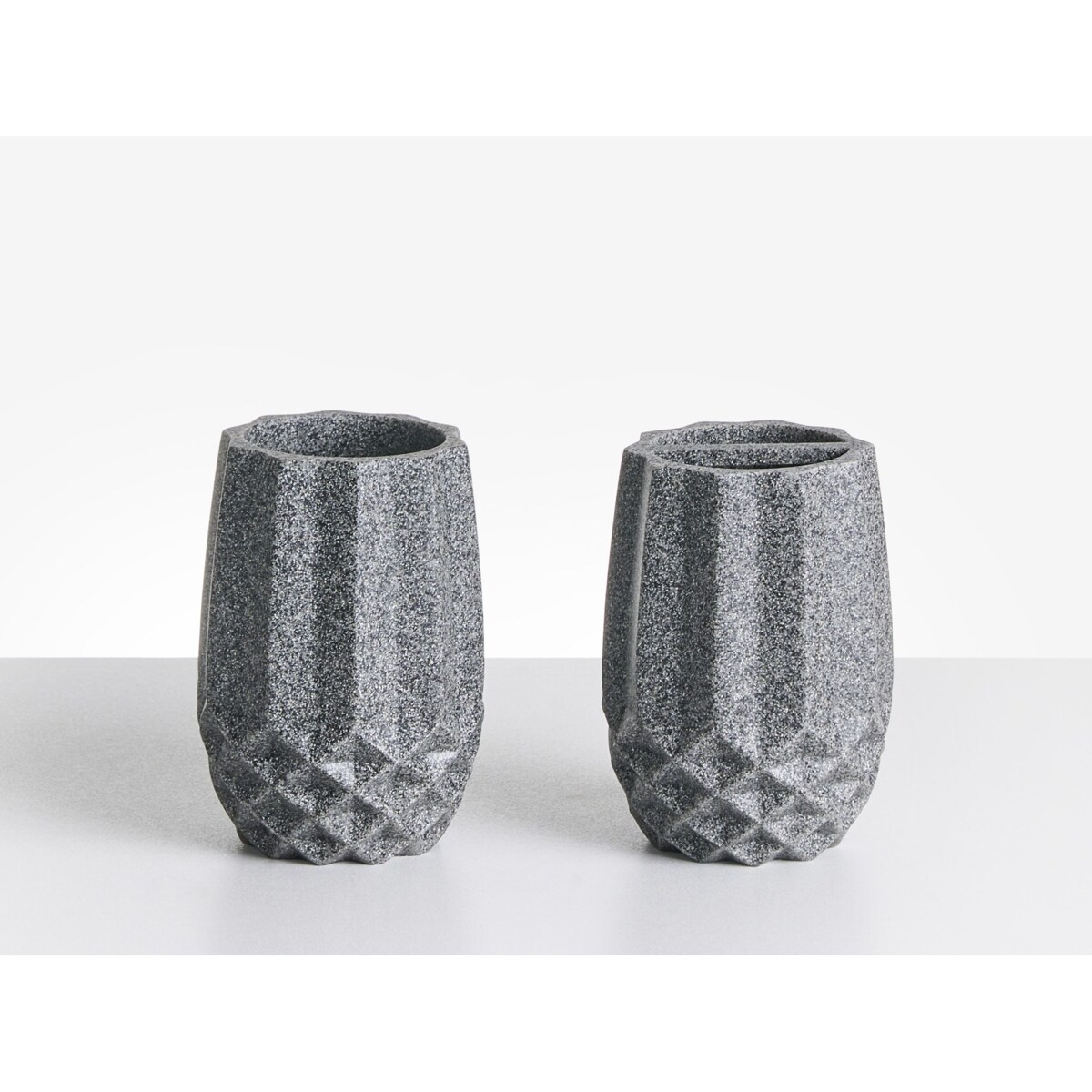 Zestaw akcesoriów łazienkowych 5 elementów SAMIRIA Szary