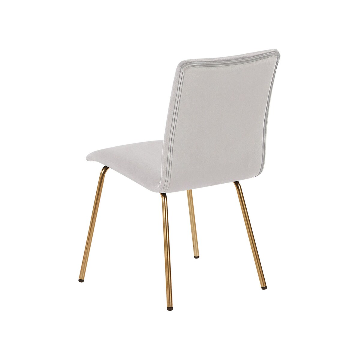 Zestaw 2 krzeseł do jadalni szary RUBIO