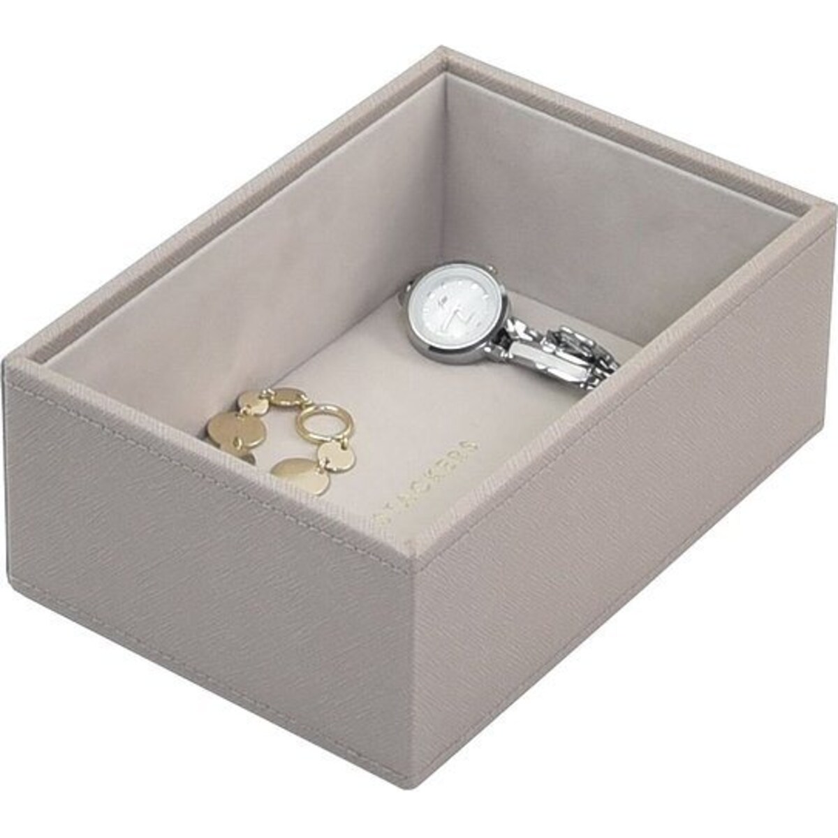 Szkatułka na biżuterię Stackers open mini taupe