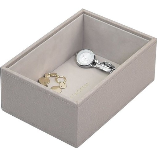Szkatułka na biżuterię Stackers open mini taupe