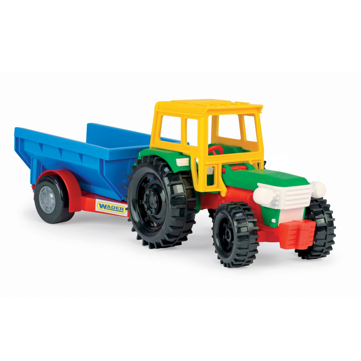 Traktor z przyczepą