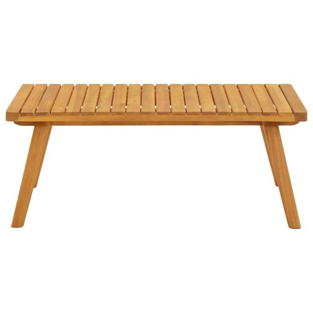 vidaXL Ogrodowy stolik kawowy, 90x55x35 cm, lite drewno akacjowe
