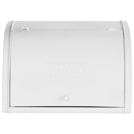 Chlebak metalowy biały CAROUBE