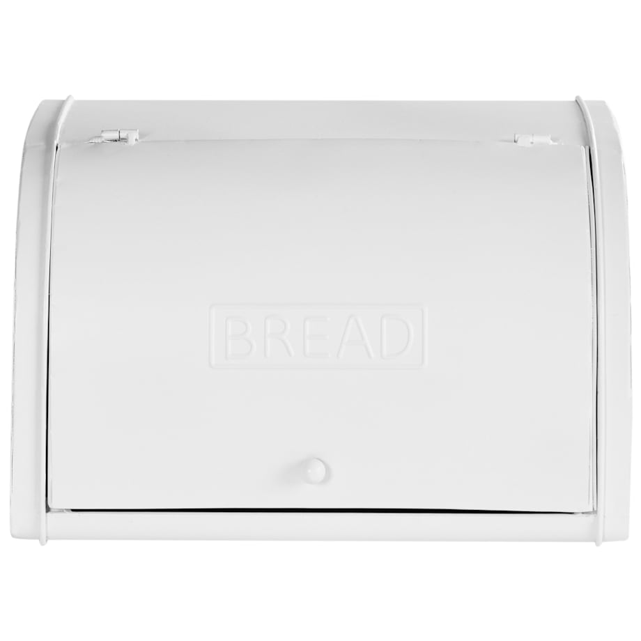 Chlebak metalowy biały CAROUBE