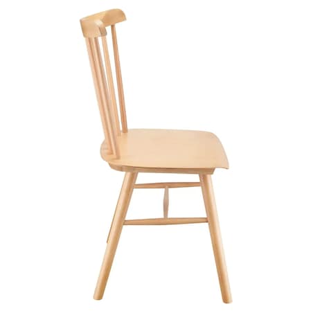 Drewniane krzesło Stick MH-010CH-N Moos klasyczne do kuchni naturalne
