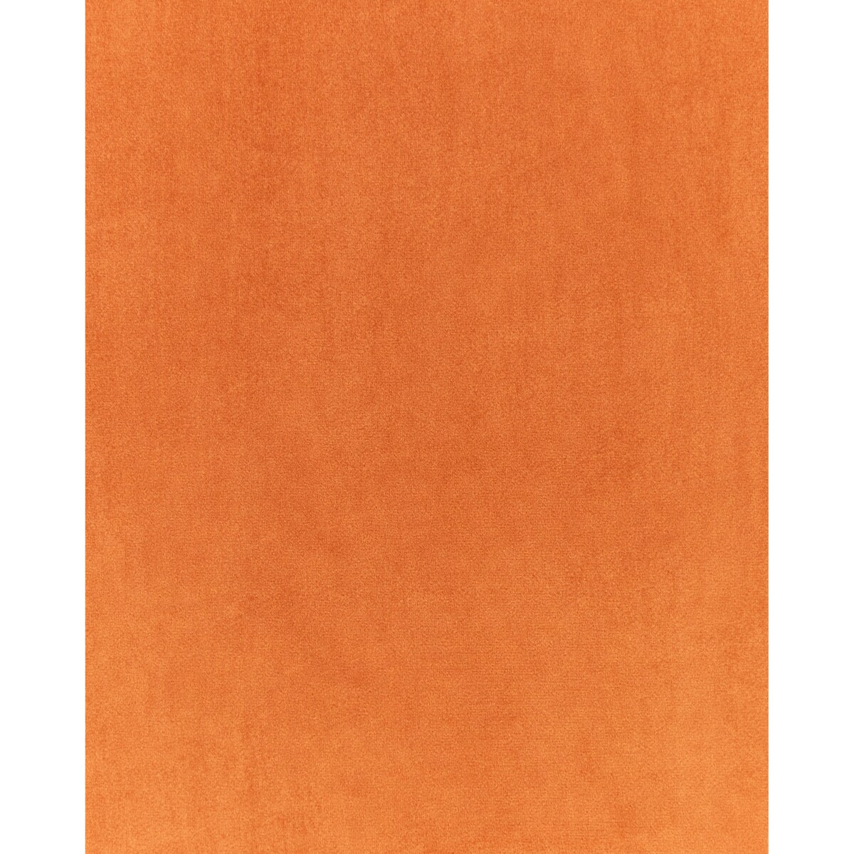 Fotel Welur Pomarańczowy DELARY