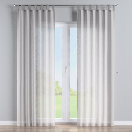 Zasłona na szelkach 1 szt. 130x260 ecru