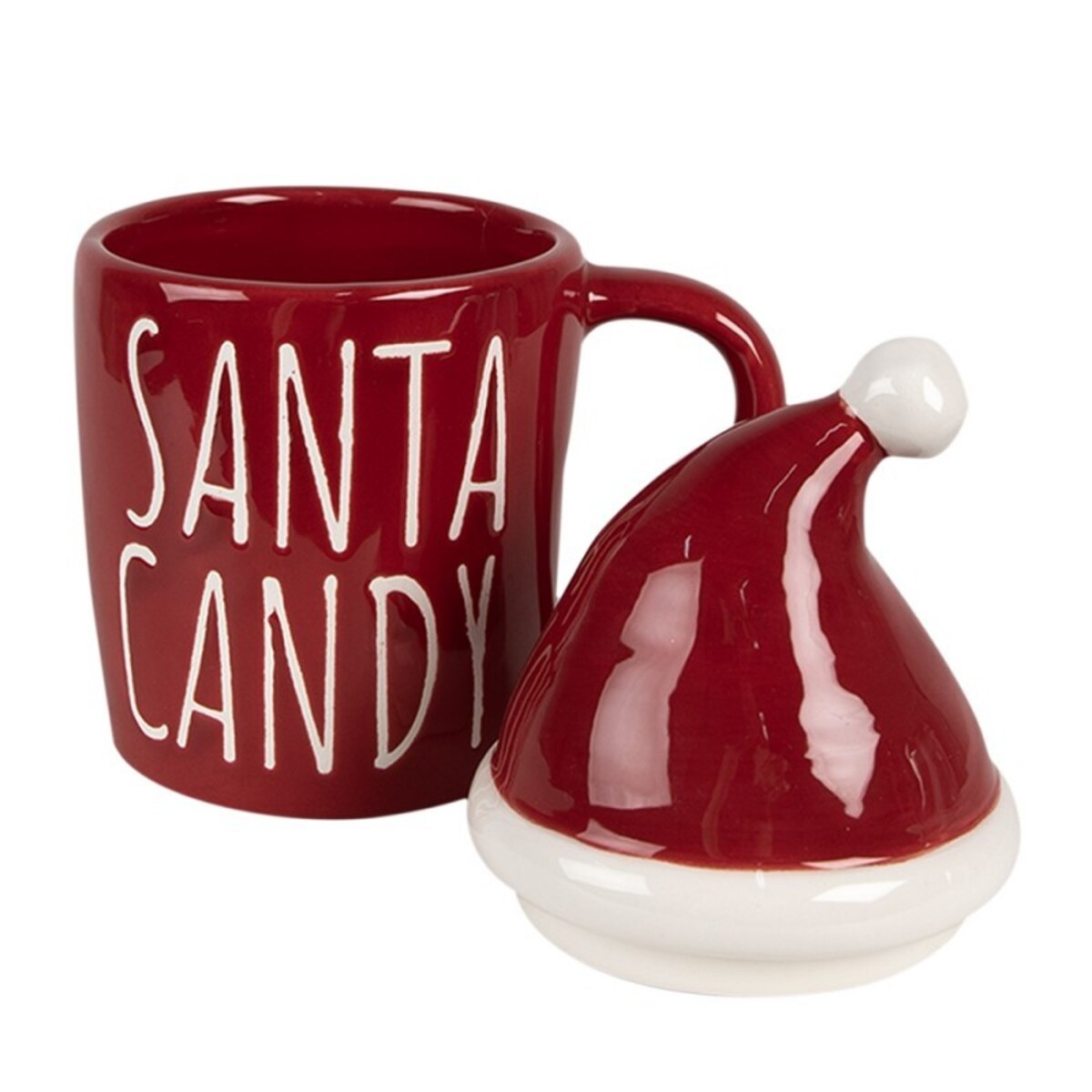 Kubek ceramiczny świąteczny Santa Candy 300 ml
