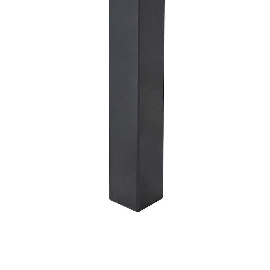 Stół do jadalni VERITAS Czarny 75 cm 75 cm Drewno sosnowe