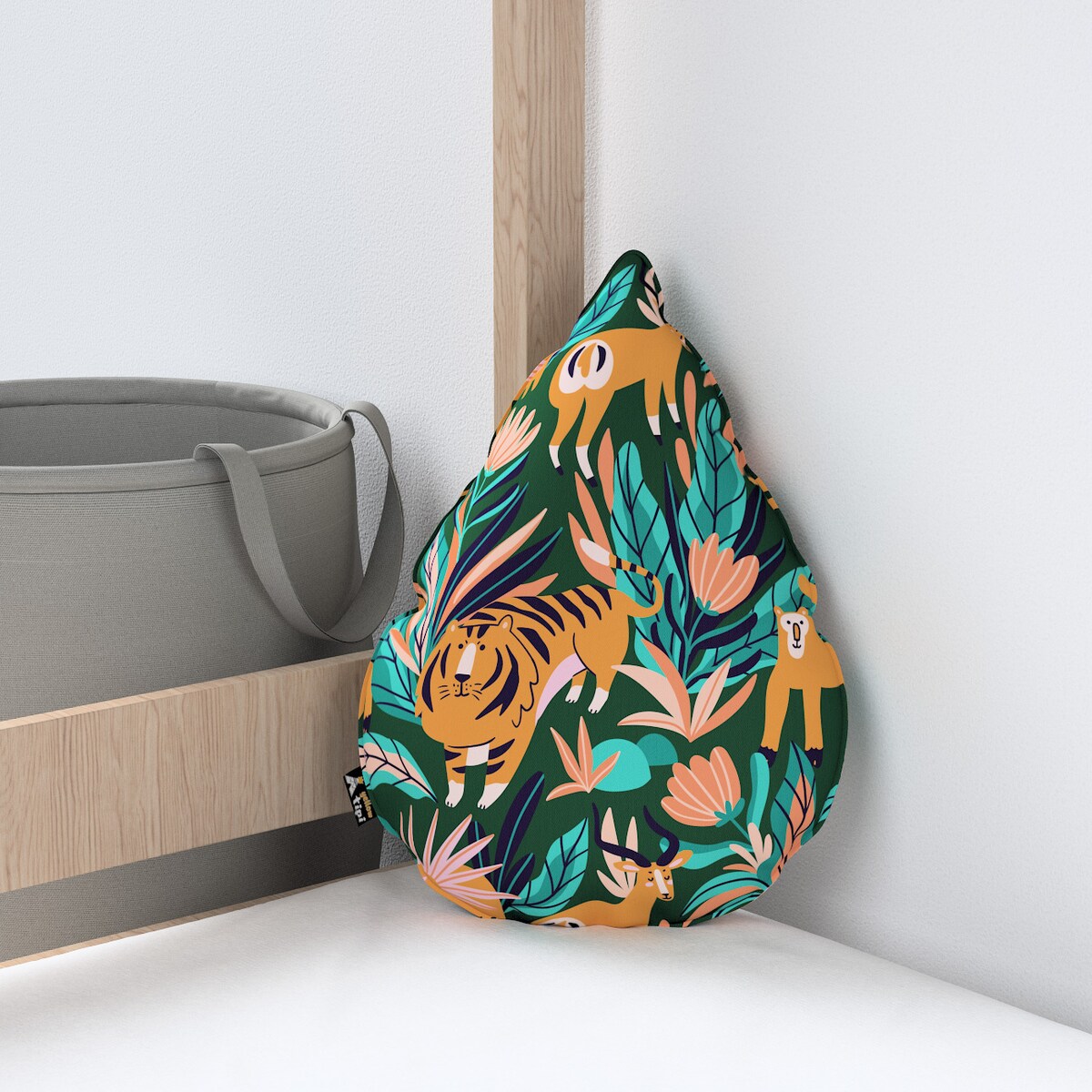 Poduszka Sweet Drop, zielony, 55x15x35cm, Magic Collection