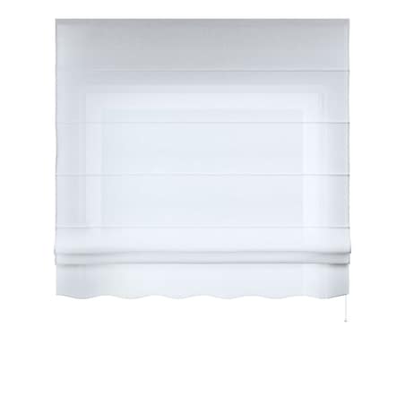 Roleta rzymska Florencja 120x170 prześwitująca biała