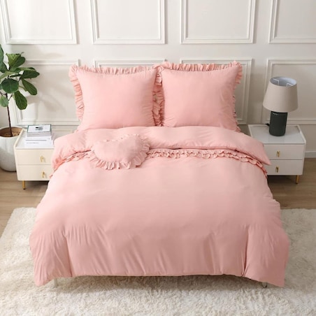 Pościel "sweet heart" z poduszką serce 200x220 cm