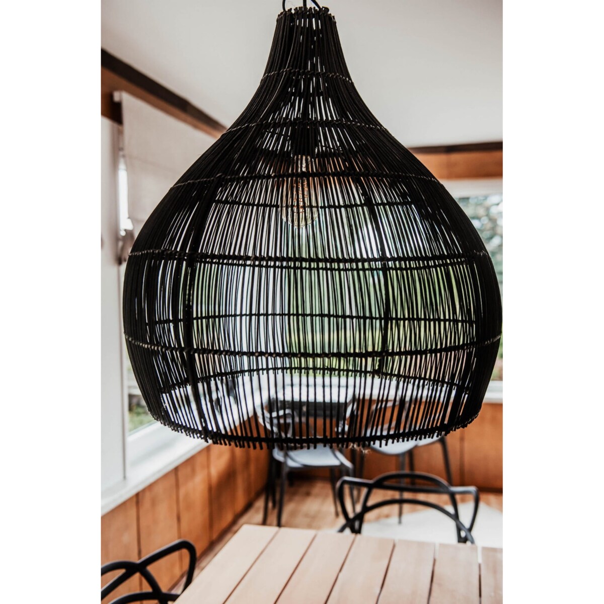 Lampa wisząca Bob czarny Monnarita