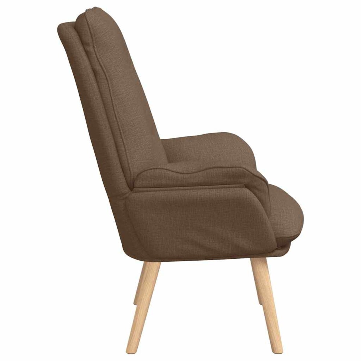 vidaXL Fotel relaksacyjny Brązowy 69 x 74 x 93 cm tkanina