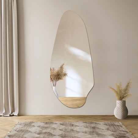 Lustro o nieregularnym kształcie - JASPIS