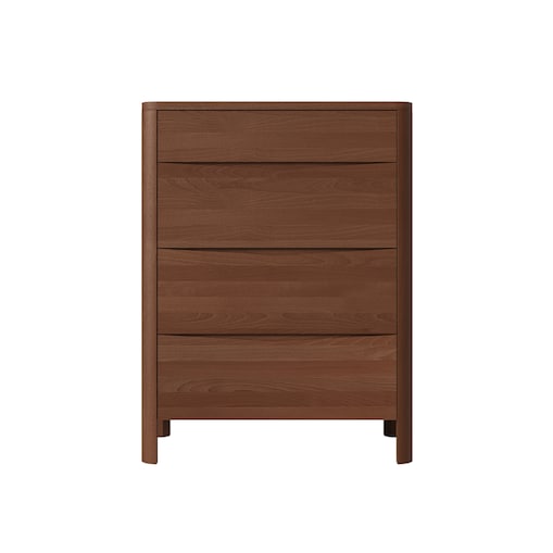 Drewniana komoda bukowa Visby MODENA 80 / kolor orzech