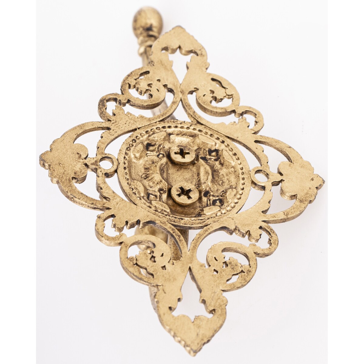 Wieszak ścienny metalowy 16x8x5 cm GANSO pojedynczy