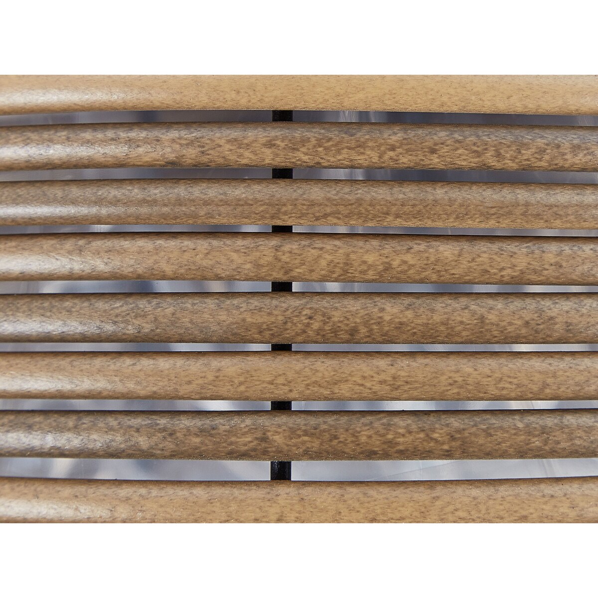 Zestaw 2 koszy na kwiaty z technorattanu brązowy SARTI