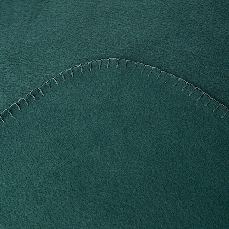 Koc polarowy 150x200 Lukka kolor butelkowa zieleń