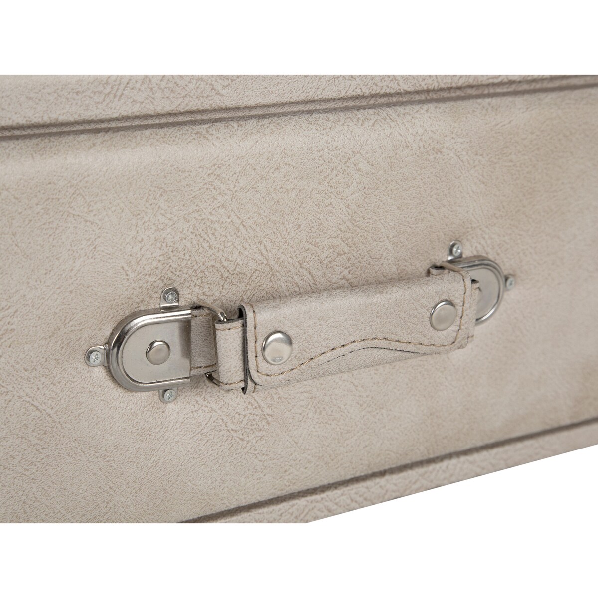 Stolik nocny ekoskóra beżowy EUROSTAR