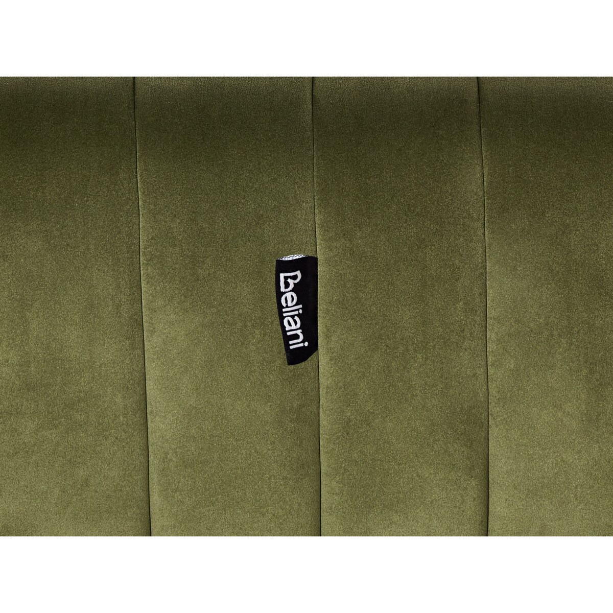 Sofa 2-osobowa welurowa zielona MALUNG