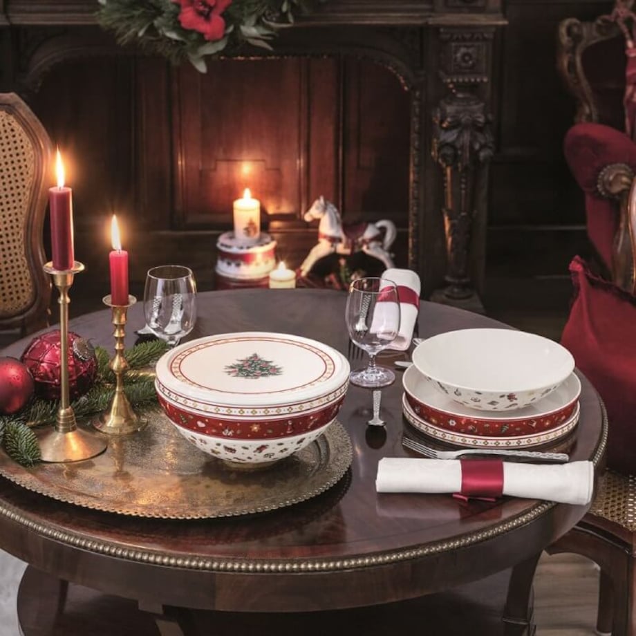 Figura Koń na biegunach Winter Collage Accessories, 32.8 x 10.8 x 32.5 cm, Villeroy & Boch