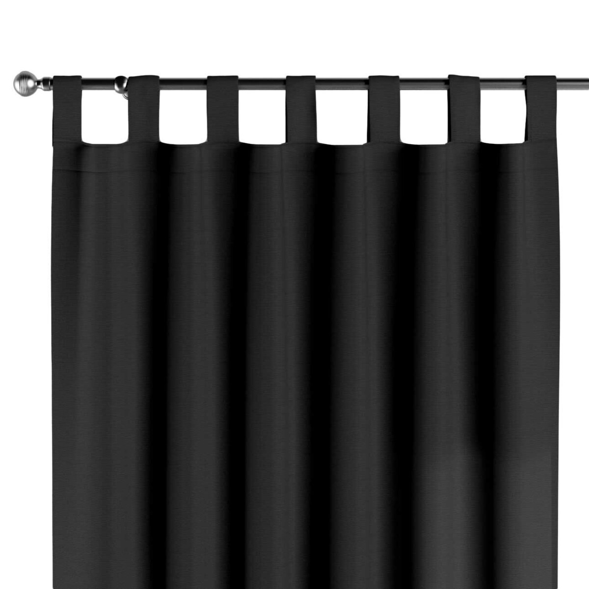 Zasłona na szelkach 1 szt. 130x245 shadow grey (grafitowy)