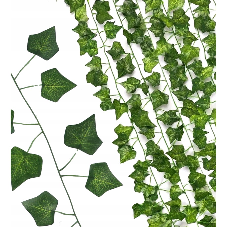 6X Sztuczny Bluszcz Girlanda Na Balkon Ścianę