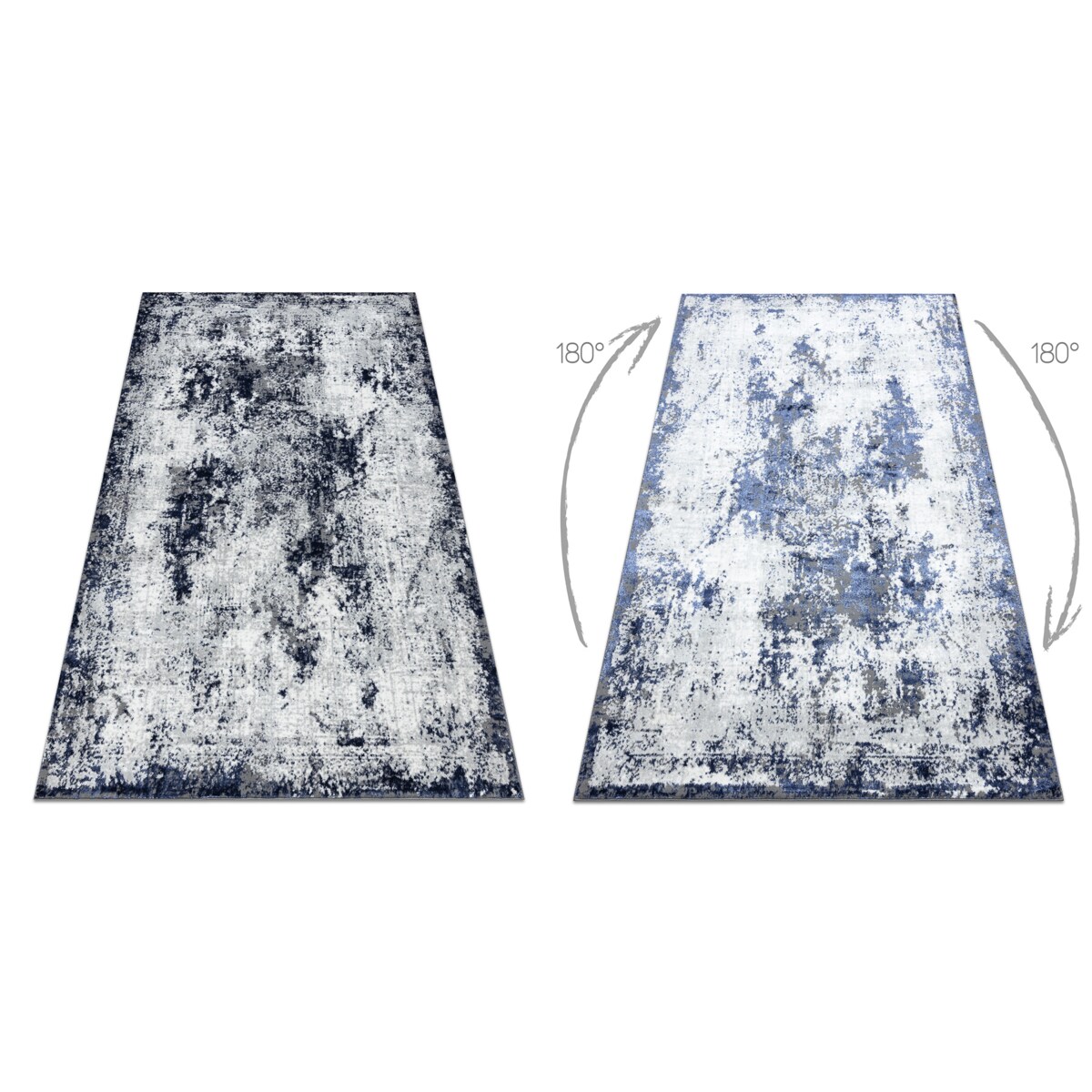 Dywan ALLURE 1959 Abstrakcja - Strukturalny, 120x170 cm