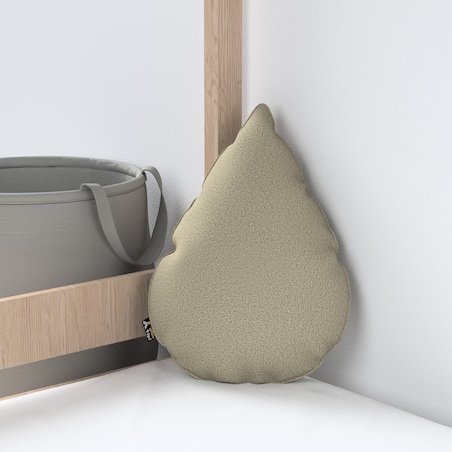 Poduszka Sweet Drop, ciemny beż, 55x15x35cm, Boucle