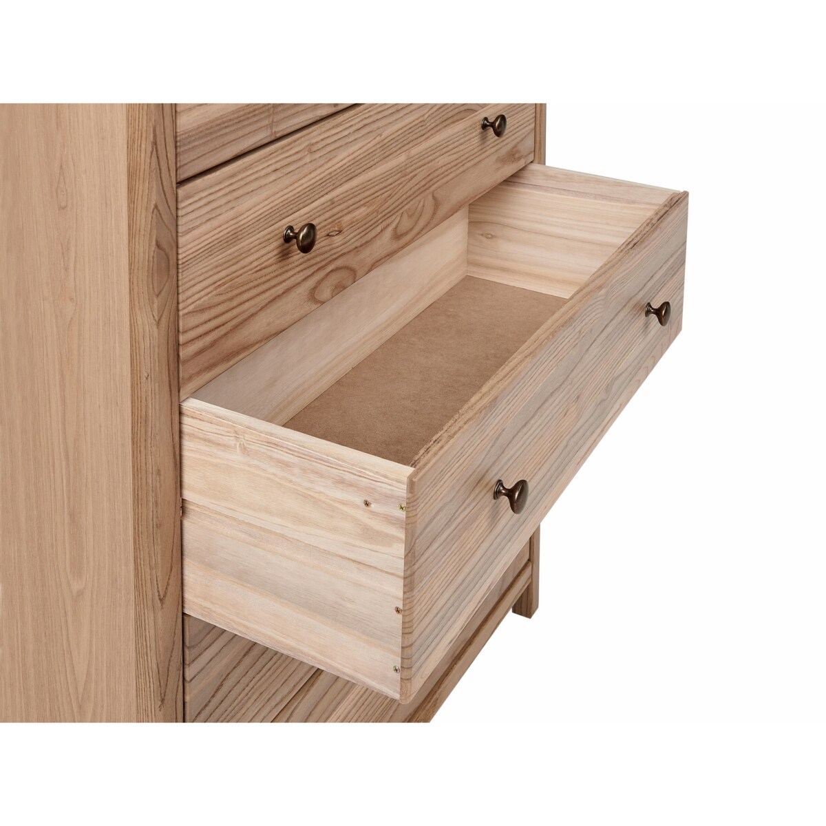 Komoda 85 cm jasne drewno SALTON