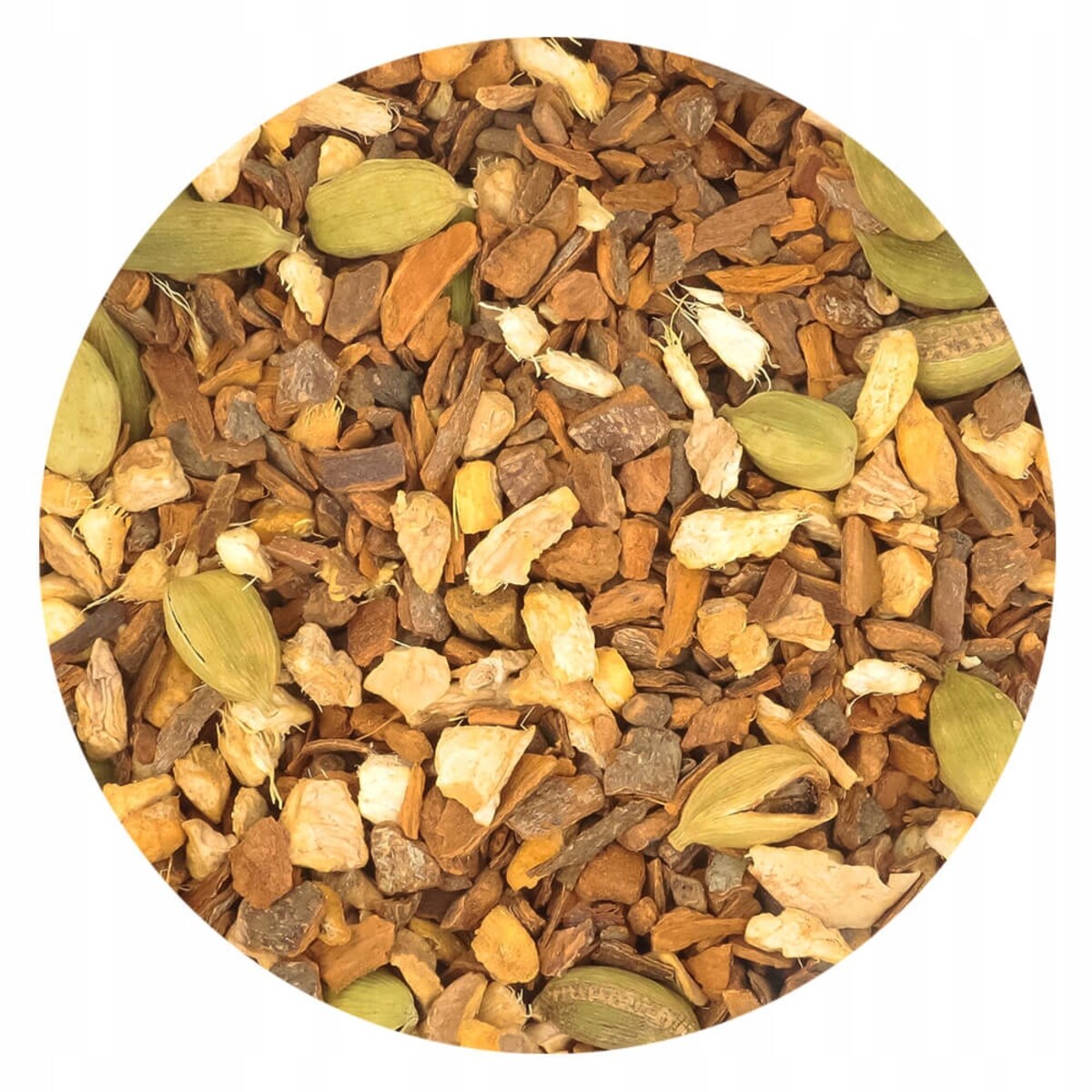 Herbata ziołowa YOGA TEA o smaku rozgrzewającej mieszanki przypraw PREMIUM - herbata liściasta sypana mieszanka napar susz - gotowa na prezent upominek