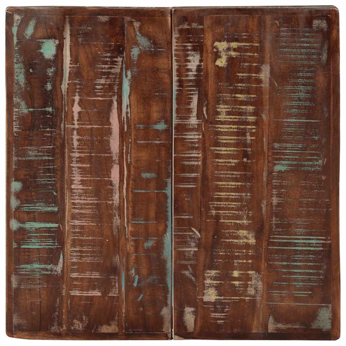 vidaXL Stolik bistro, 60x60x76 cm, lite drewno odzyskane