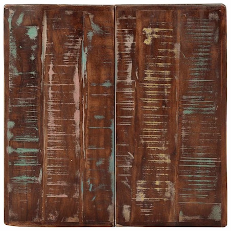 vidaXL Stolik bistro, 60x60x76 cm, lite drewno odzyskane
