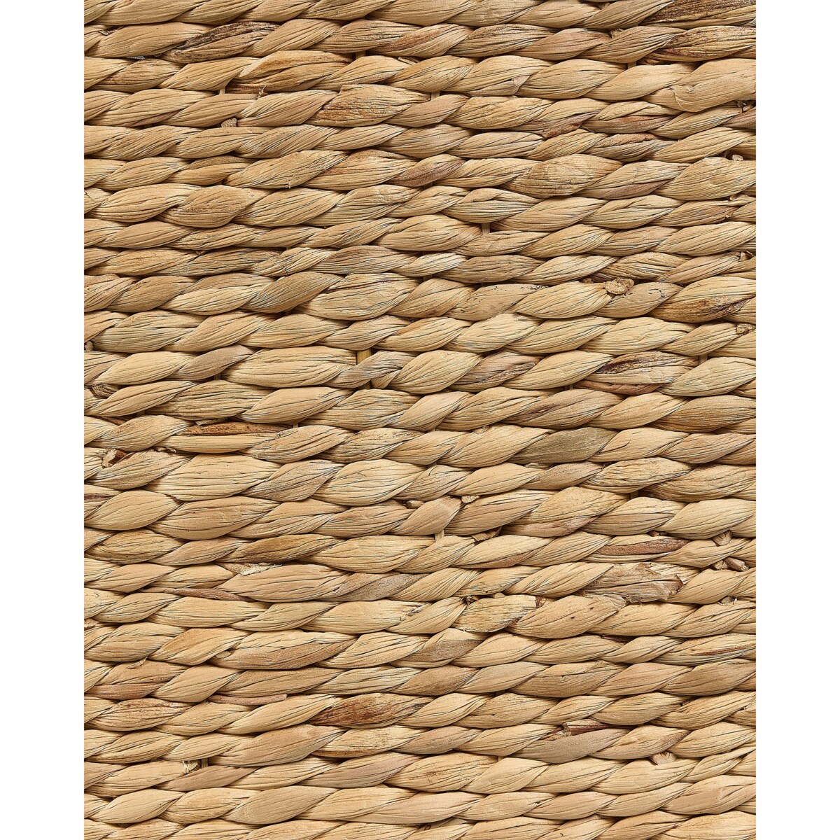 Kosz z hiacyntu wodnego z pokrywką jasny LANGSON