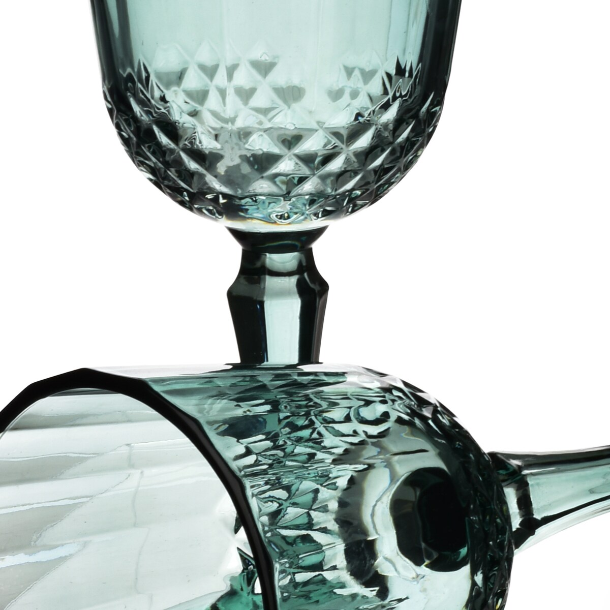 ELLA GREEN Komplet 4 kieliszków 300ml9x7x18.5cm